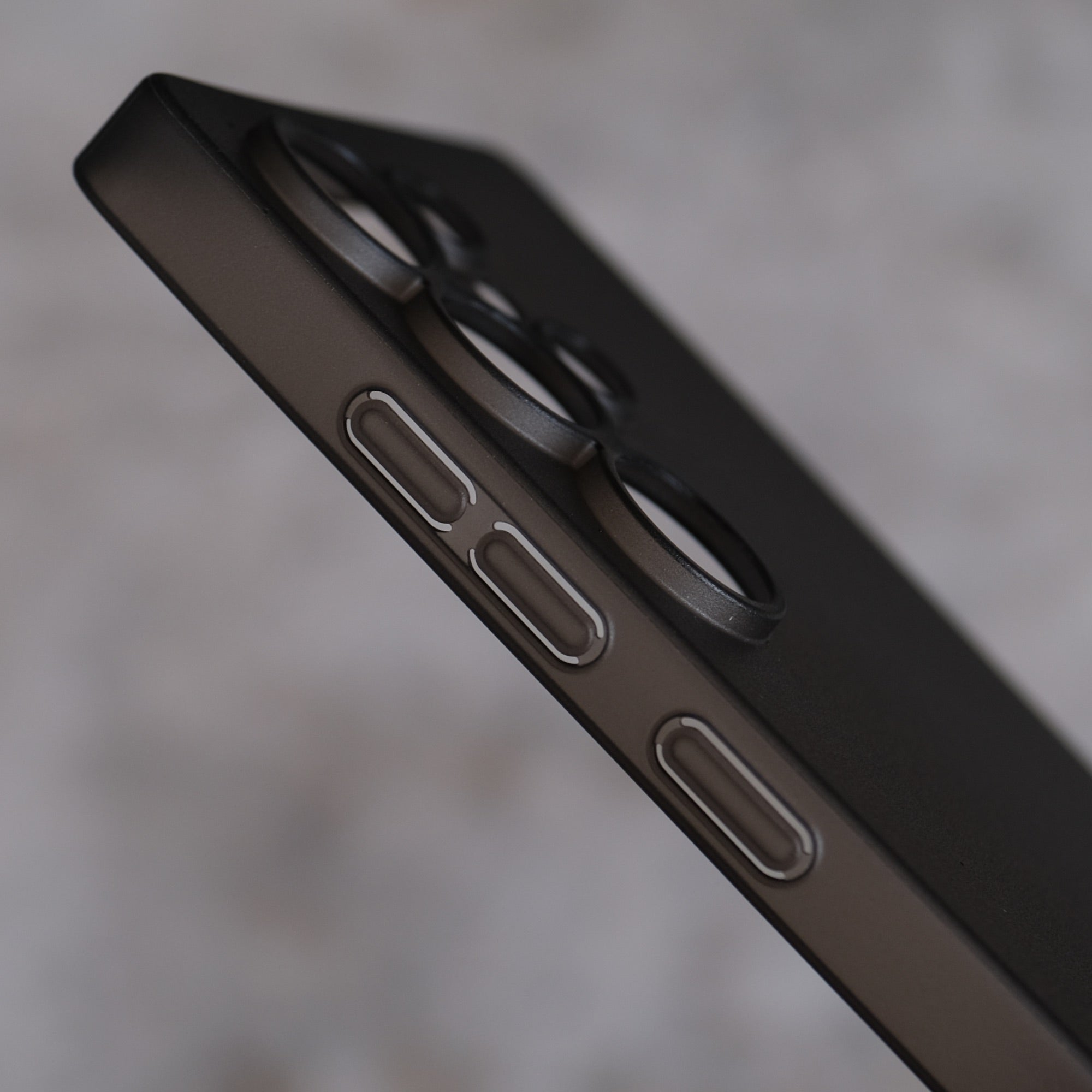 Bare Naked for S25 Ultra - The Thinnest Case for S25 Ultra - Buttons - Smoke