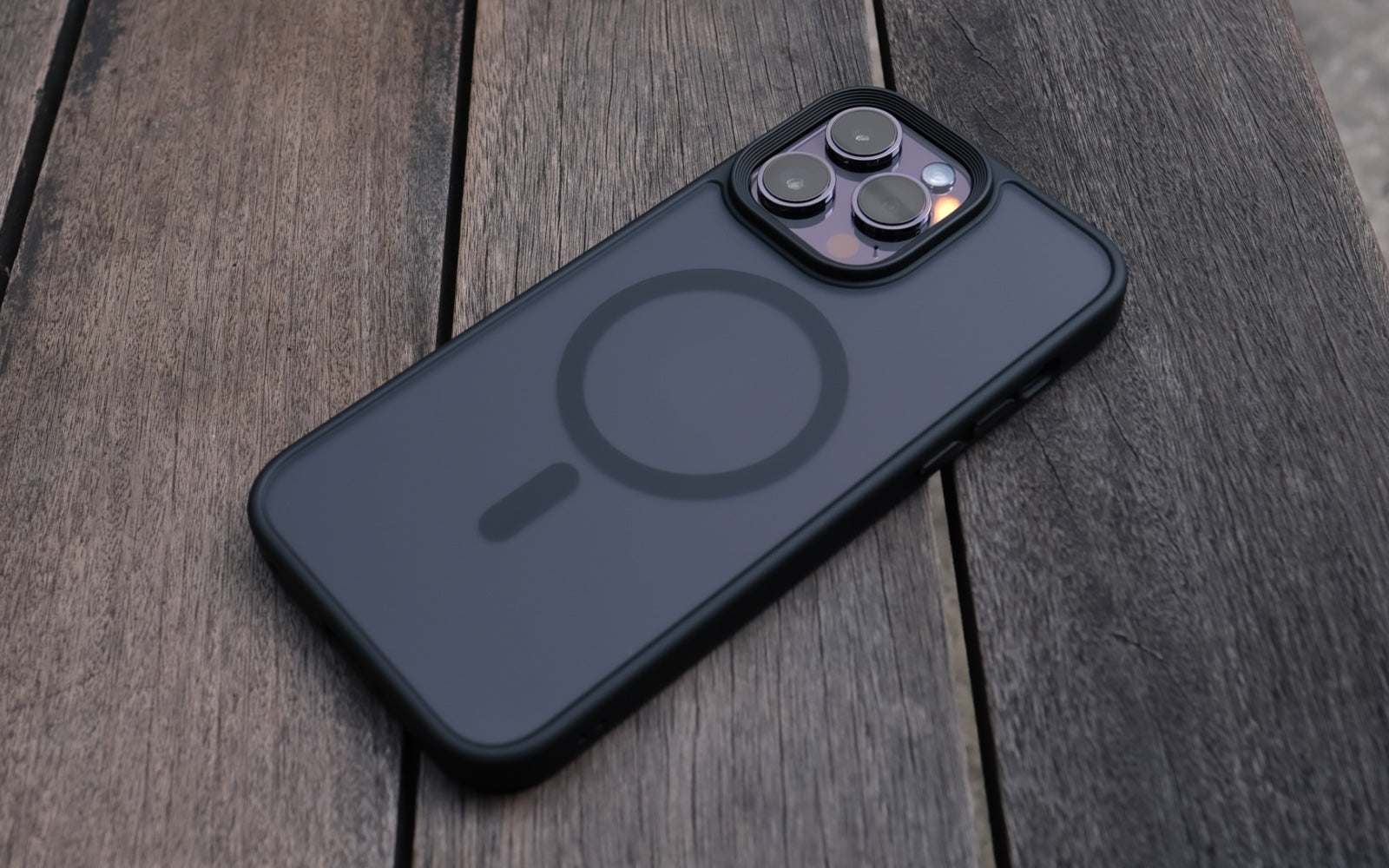 For iPhone 15 Pro Max 14 13 12 Shockproof Mag Safe Matte Case Camera Lens  Cover