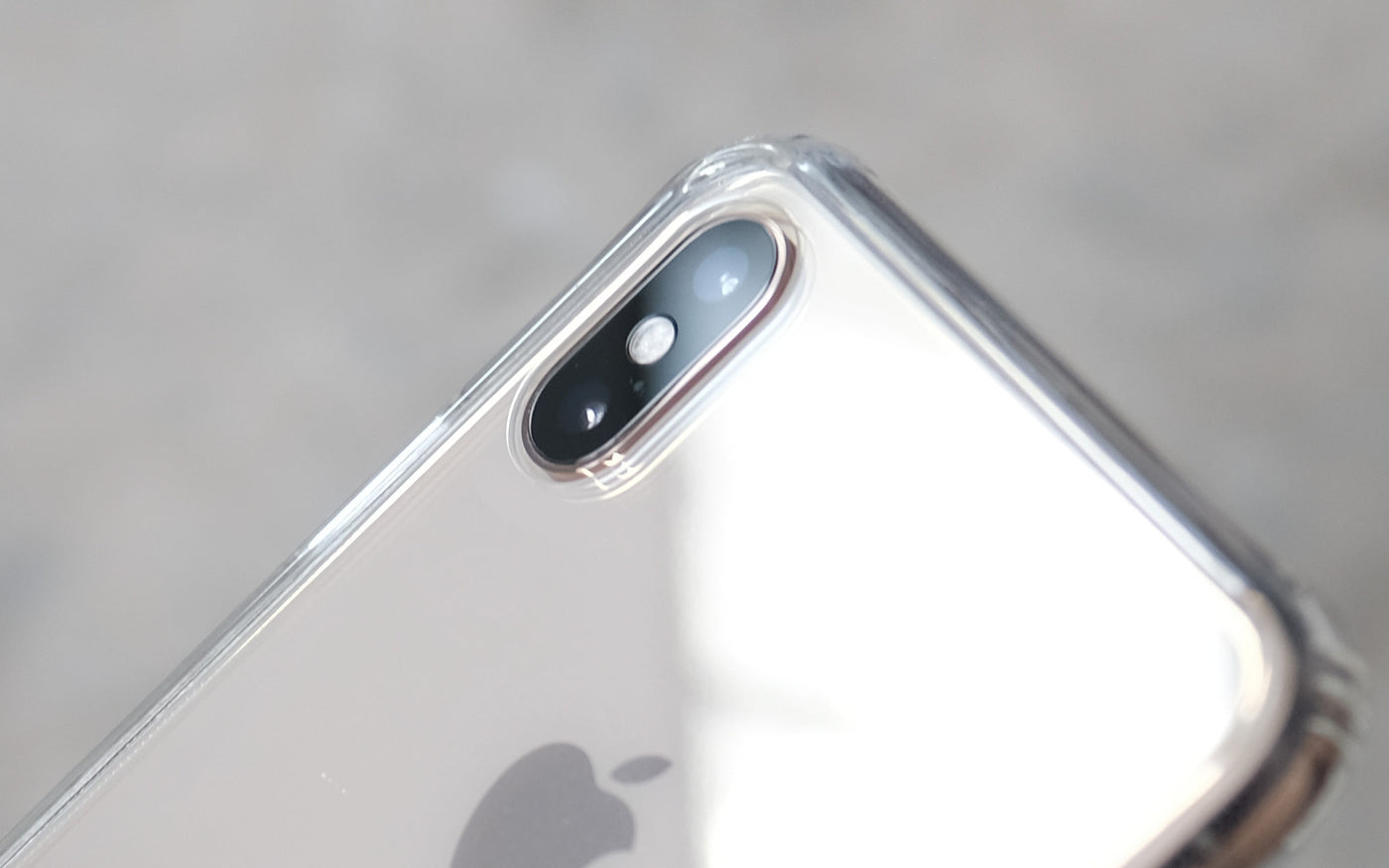 Bare Back - Tempered Glass Case for iPhone X / XS & XS Max